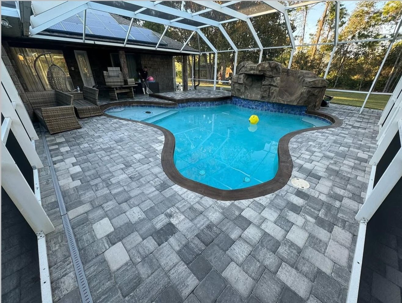 Custom Pool Deck Paver Design